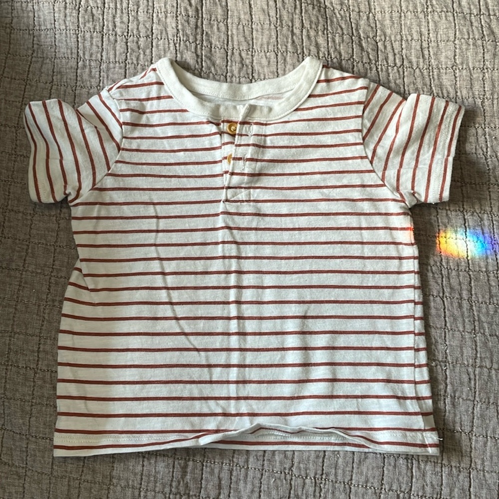 Little co stripped t shirt